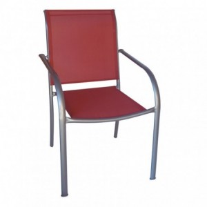 SILLA ACERO/TEXTILENE....