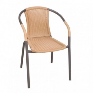 SILLA APILABLE ACERO/FIBRA...