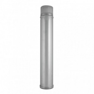 TUBO PELLET 1 M.  INOX 316....