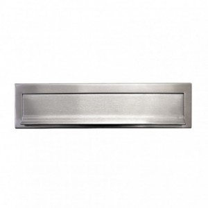 BOCACARTAS ACERO INOX. MATE