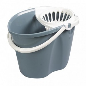 CUBO 15L.C/ESCURRIDOR GRIS...