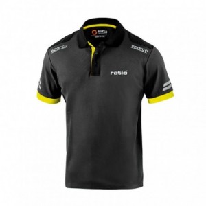 POLO GRIS/AMARILLO TALLA XXL