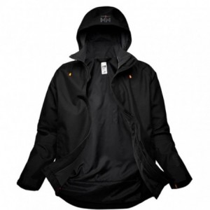 CHAQUETA SHELL OXFORD NEGRO...