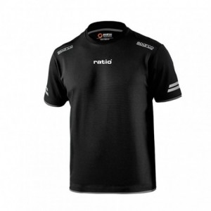 CAMISETA  GRIS/NEGRO TALLA S
