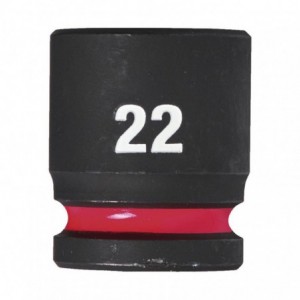 VASO IMPACTO 1/2  CORTO 22MM.