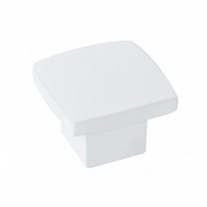 POMO ZAMAK 15 MM BLANCO MATE
