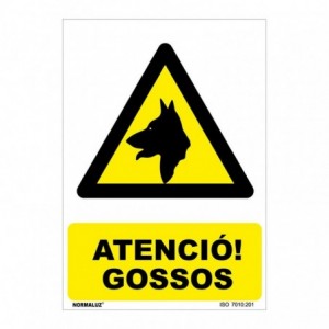 SEÑAL PERILL GOSSOS PVC...