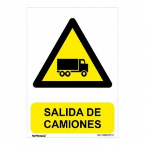 SEÑAL PELIGRO SALIDA...