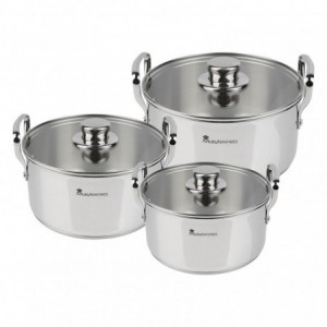 BATERIA COCINA 6P. INOX...