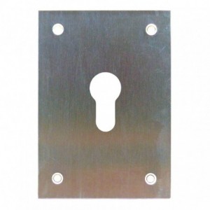 PLACA TROQUEL INOX MATE 70X100