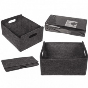 CAJA FIELTRO GRIS.JGO. 2...