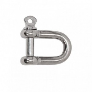 GRILLETE RECTO 6MM. INOX...