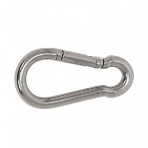 MOSQUETON MUELLE 5MM. INOX...