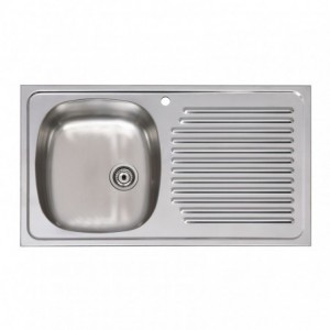 FREGADERO INOX 1SED PRÁCTIC...