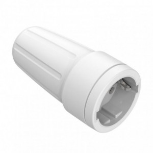 BASE TT 16A-250V CAUCHO...