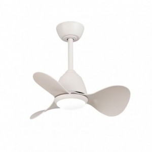 VENTILADOR TECHO LED BLANCO...