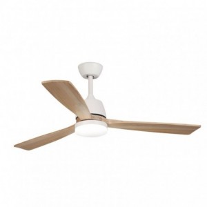 VENTILADOR TECHO LED BLANCO...