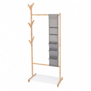 COLGADOR BAMBU C/REPISA...
