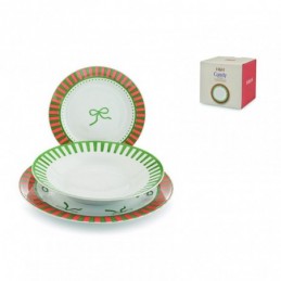 VAJILLA PORCELANA 18 PZAS....
