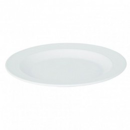 PLATO MELAMINA Ø 250MM. BLANCO