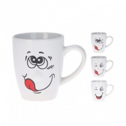 MUG 310 ML. STONEWARE. SURTIDO
