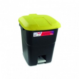 CONTENEDOR C/PEDAL 50L.TAPA...