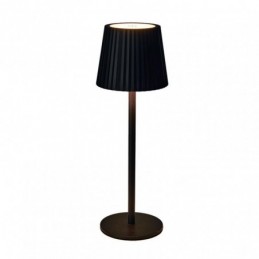 LÁMPARA DE MESA 9X27 CM NEGRA