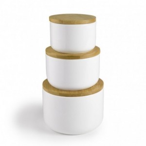 TARRO 1L CERAMICA TAPA BAMBOO