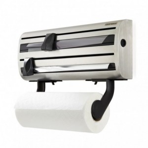 PORTARROLLOS PARED A.INOX....