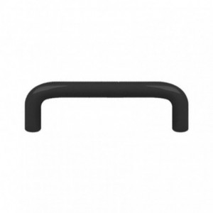 TIRADOR ABS 96MM NEGRO BRILLO