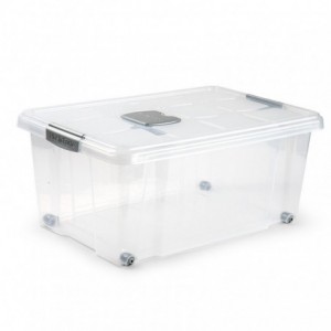CAJA PLAST. 36L. PLATA...