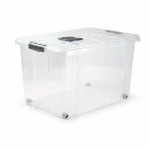 CAJA PLAST. 55L. PLATA...