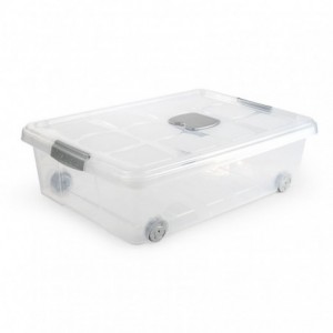 CAJA PLAST. 31L. PLATA...