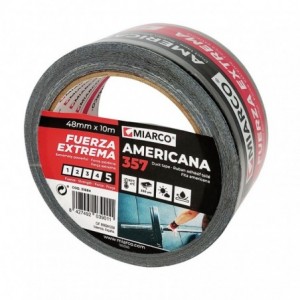 CINTA AMERICANA 30MX50MM NEGRA