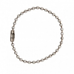 LLAVERO BOLITAS ACERO INOX....
