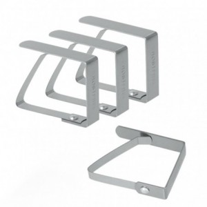 PINZAS SUJETAMANTELES INOX....