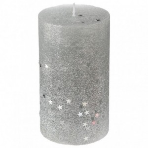 VELA CON ESTRELLAS 7x12 CM....