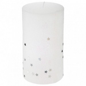 VELA CON ESTRELLAS 7x12 CM....