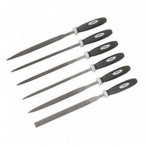 LIMA AGUJA JGO.6 160MM.CON...