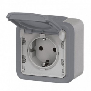 BASE ENCHUFE EXTERIOR IP55...