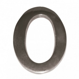 NUMERO NIQUEL MATE 10 CM N...