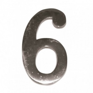NUMERO NIQUEL MATE 10 CM N...
